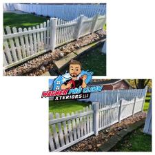 Professional-Vinyl-Fence-Cleaning-performed-for-Cuddie-Funeral-Home-Loyal-WI-commercial-property 1